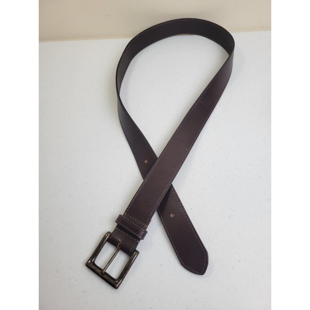 Casual Belt Brown Genuine‎ Leather Crafted with American Pride Women's Size 44